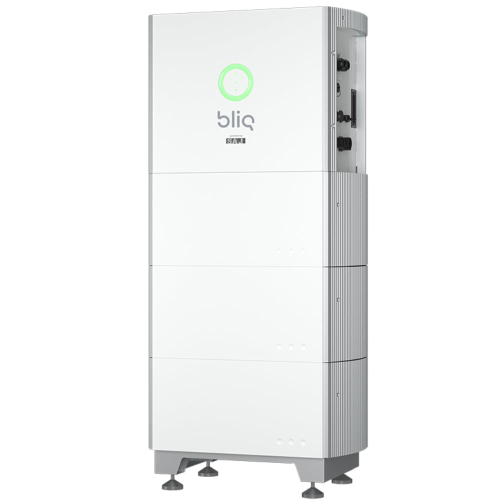 Bliq HS2 Core 8 kW 3-fase 15 kWh thuisbatterij, schuin van rechts