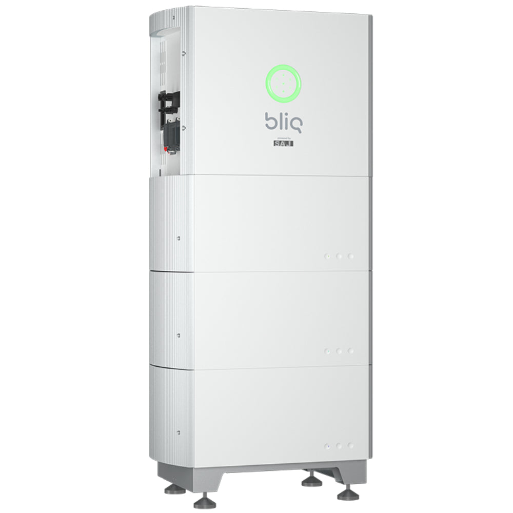 Bliq HS2 Core 8 kW 3-fase 15 kWh thuisbatterij, schuin van links